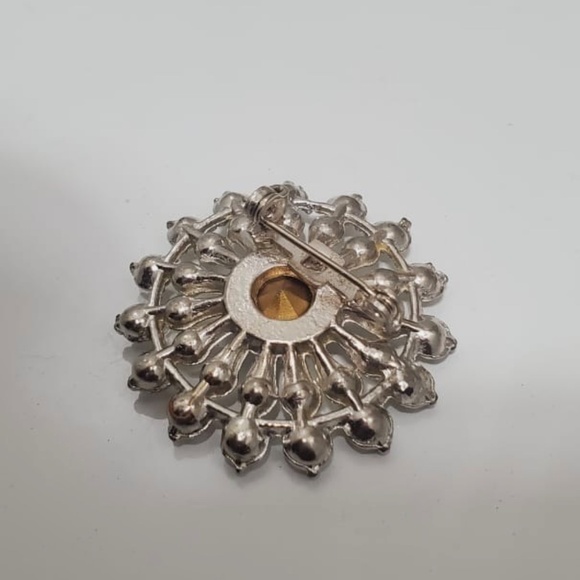 Liz claiborne  Rhinestone Brooch 🌴 - Picture 7 of 9